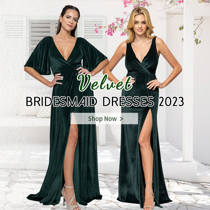 Convertible Straps Draped Chiffon Bridesmaid Dresses – Yelure UK