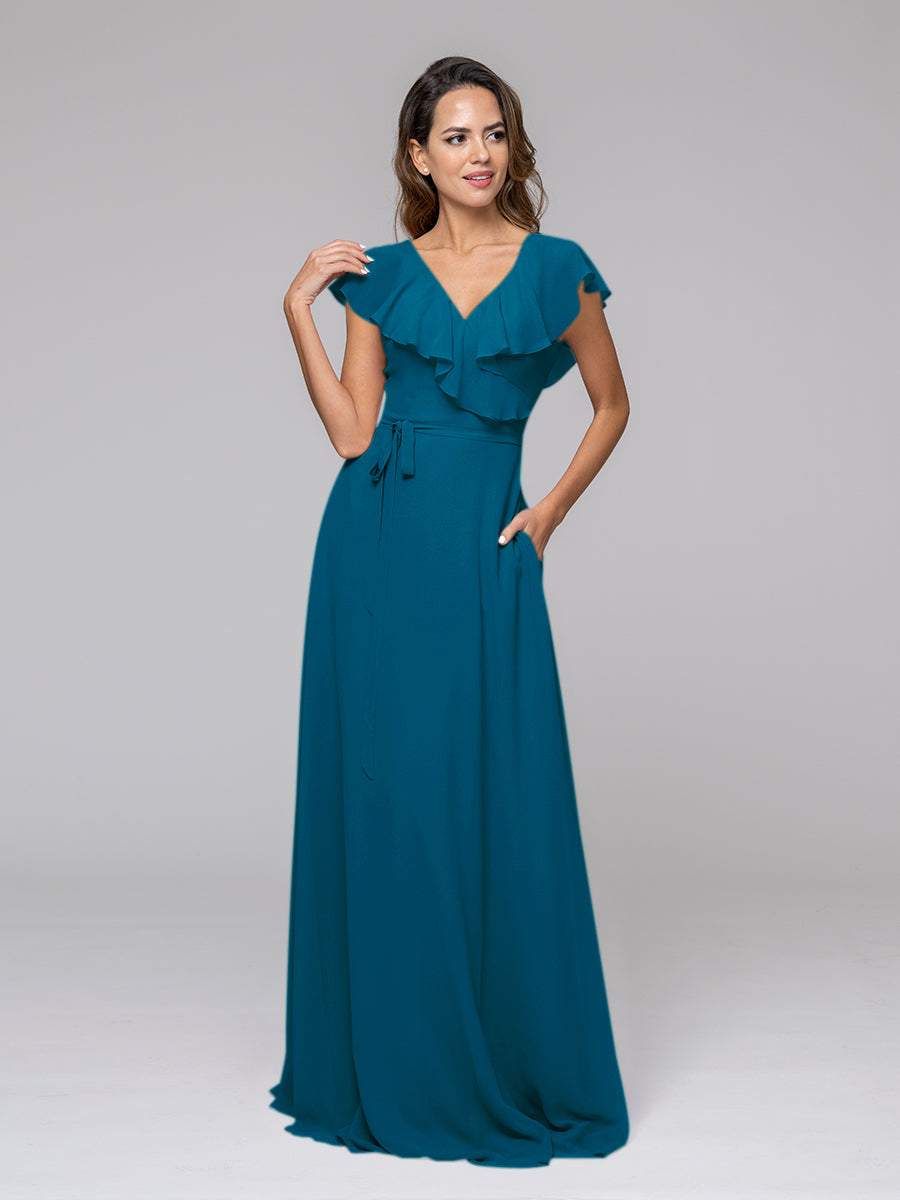 Peacock Wedding for Bridesmaids Dresses