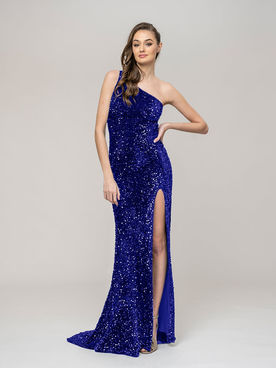 Blue Sequin Dresses Under